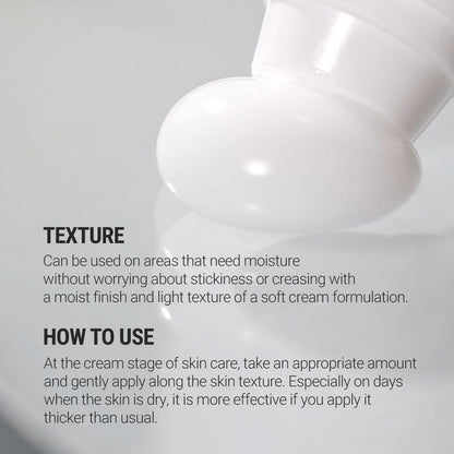 Calming Lotus Water Cream - Lightweight Moisturizer Face Cream for Oily, Combination Skin | 75% Lotus Water Extract for Skin Purifying, Anti-Aging | Vegan Korean Skincare (2.1 Fl.Oz, 60Ml)